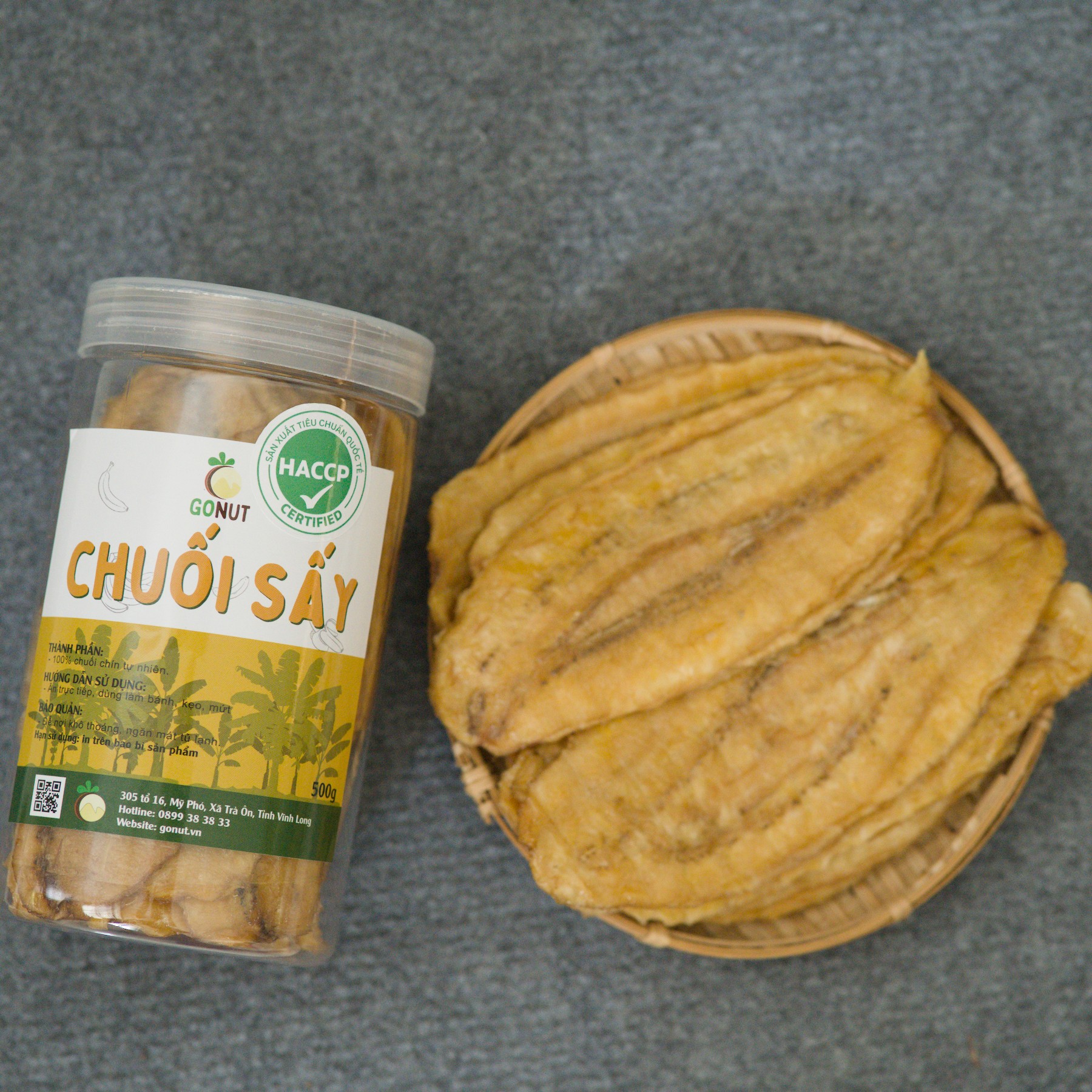 Chuối xiêm ép 1 trái